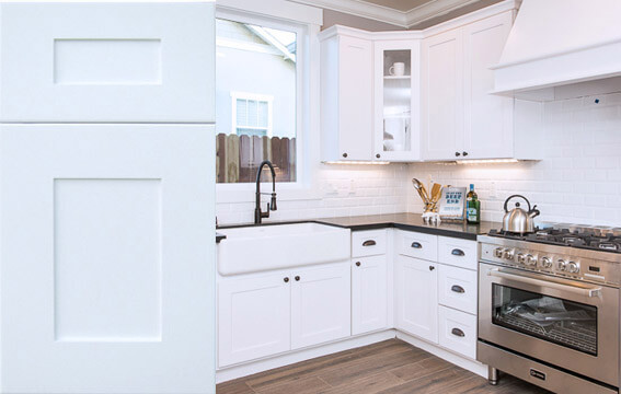 BRAND: Green Forest Cabinetry<br>
STYLE: Park Place White