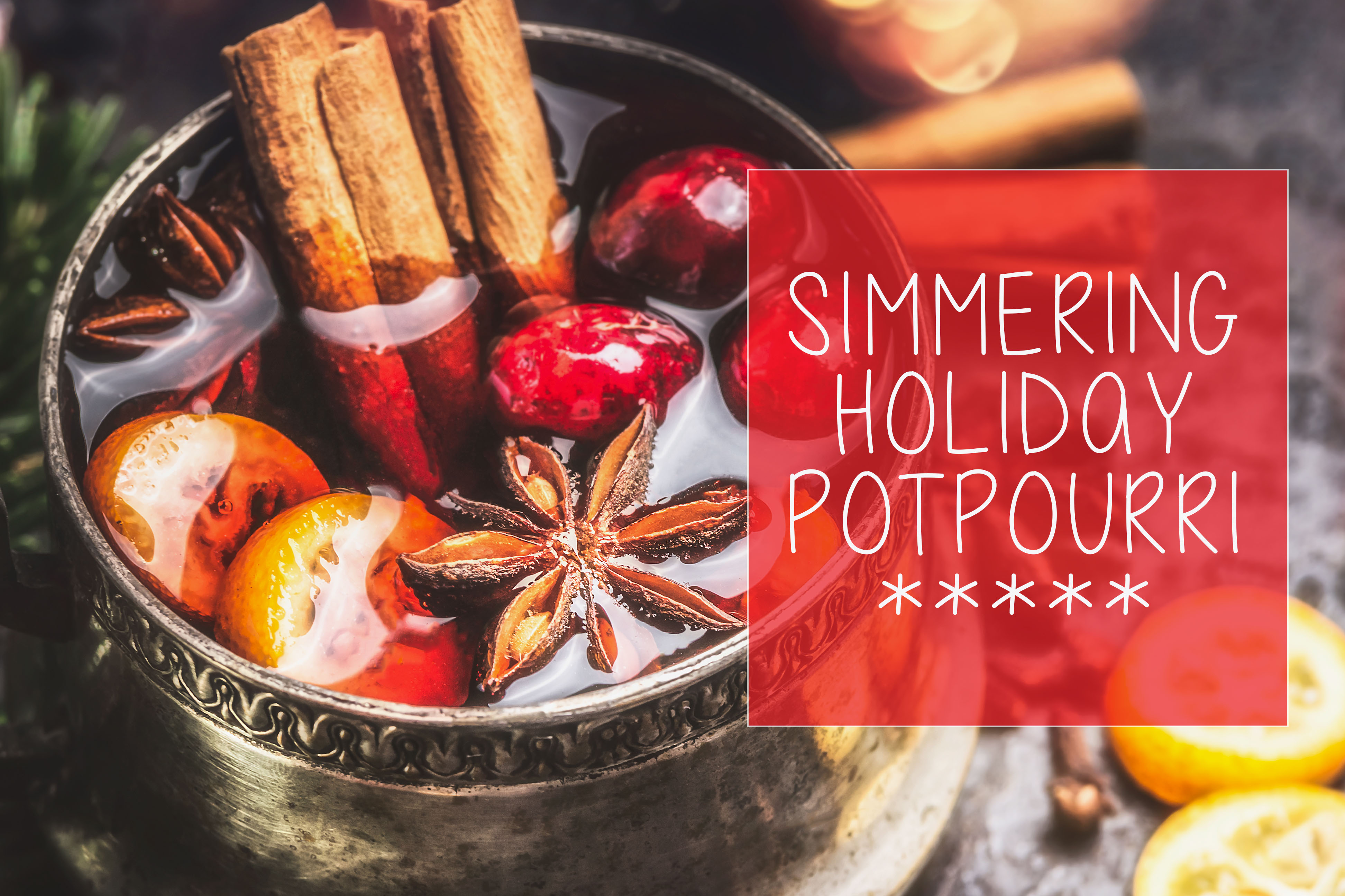 Christmas Stovetop Potpourri (5 ingredients!) - I Heart Naptime